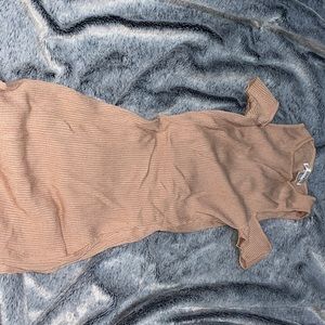 Peekaboo shoulder mini dress urban planet